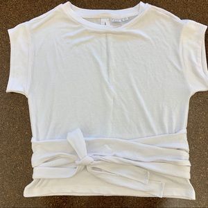 Bundle 2 for $25!! Gap white belted top